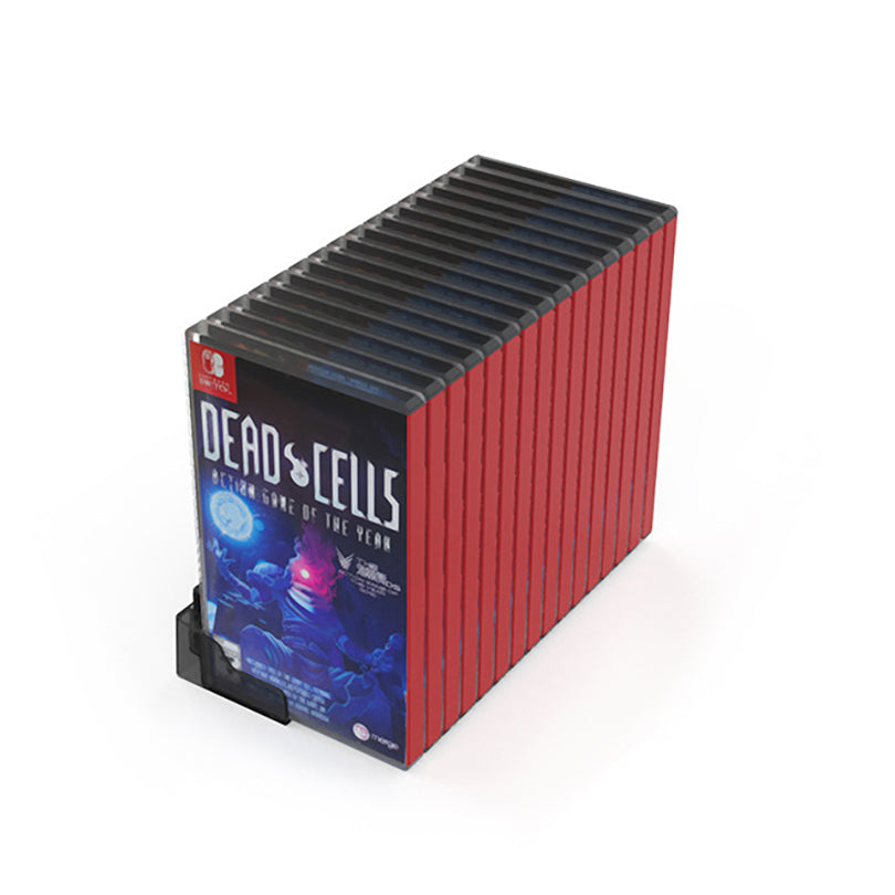 KJH NS-059 Game Card Storage Holder CD Disc Storage Box Bracket for Nintendo Switch/Lite/OLED KJH NS-059 Game Card Storage Holder CD Disc Storage Box Bracket for Nintendo Switch/Lite/OLED